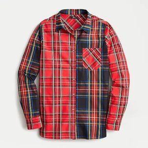 J. Crew Classic-fit Cocktail Boy Shirt - Mixed Stewart Tartan